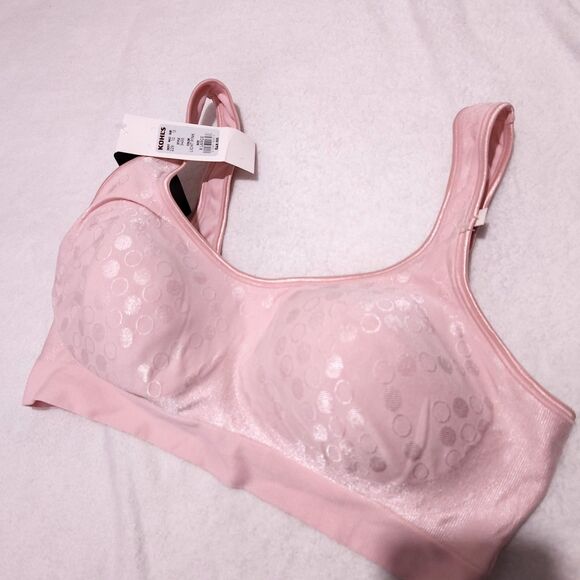 Bali Bra Size  XL Pink Comfort Flex Fit Wireless Style 3488 - Picture 9 of 9